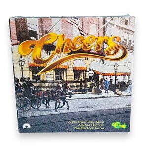 Cheers TV Show Classic Trivia Board Game Factory Sealed, Vintage 1992
